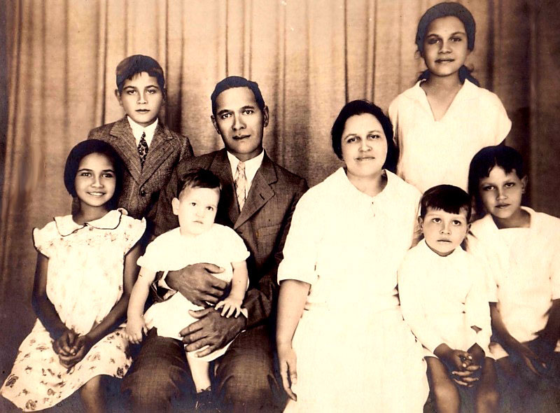 Arthur Parker Family (6 of 7 children pictured)